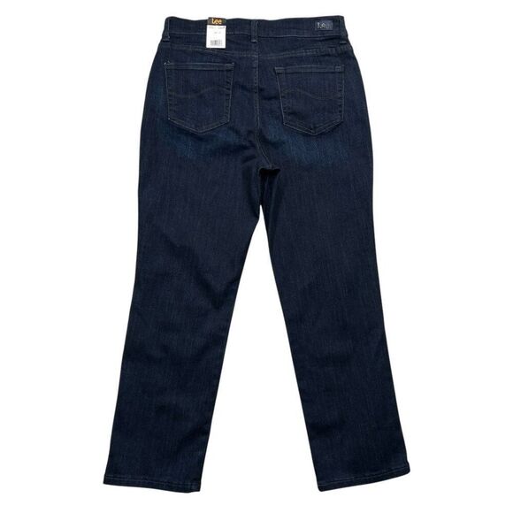 Lee Niagara Jeans Women's Size 10 Petite Relaxed Fit Mid Rise Straight Leg Denim - Picture 5 of 12
